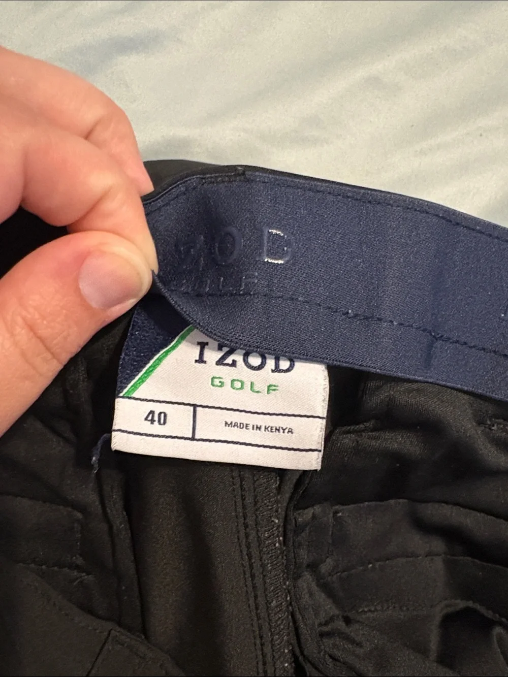 Men's Shorts - Black, Khaki Gray, Light Blue, Black & Grey Striped